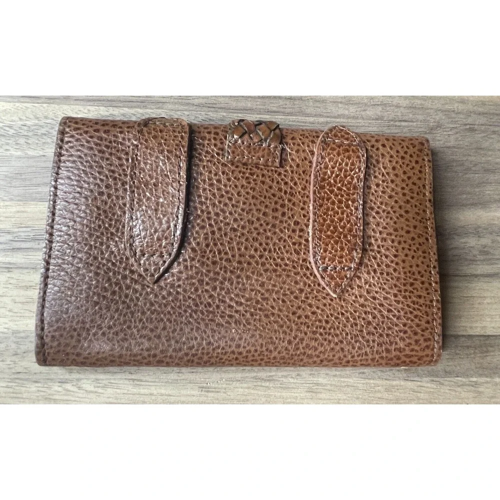 Bellini Vintage‎ Brown Leather Wallet With Belt Loops